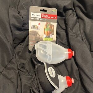 Perfect Fitness Black Dual Hydro Belt